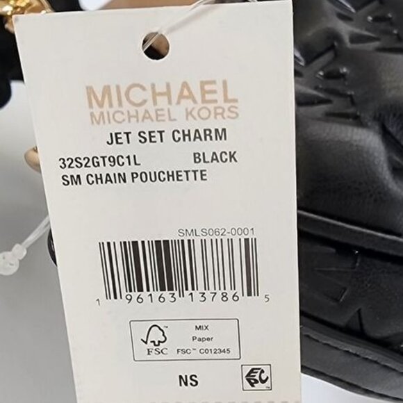 MICHAEL KORS Jet Set Charm Small Chain Quilted Puffer Pouchette Shoulder… - Picture 8 of 11